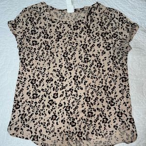 H&M leopard tee